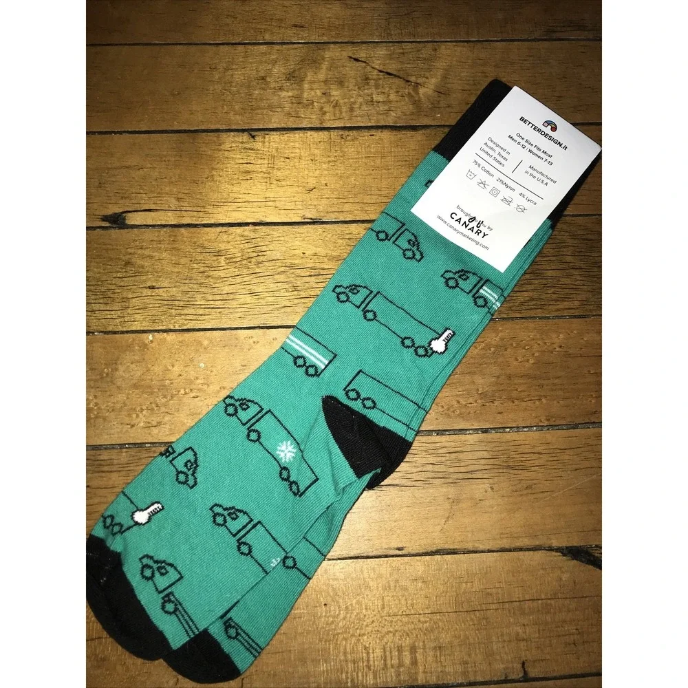 Transfix‎ Socks By Canary OSFA New